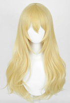 Anime Doll Cosplay Wig Blonde Universal Long Curly Wig