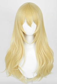 Anime Doll Cosplay Wig Blonde Universal Long Curly Wig