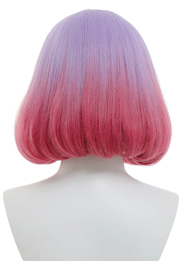 Luna Perruque de Cosplay Accessoire Wigs Violet Rose