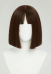 TADC Clown Girl Cosplay Wig Chocolate Color Short Straight Wig