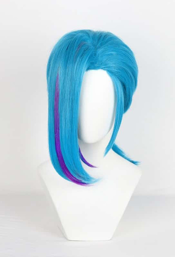 Wig Blue Short Wig Cosplay Top Quality Wig for Sale