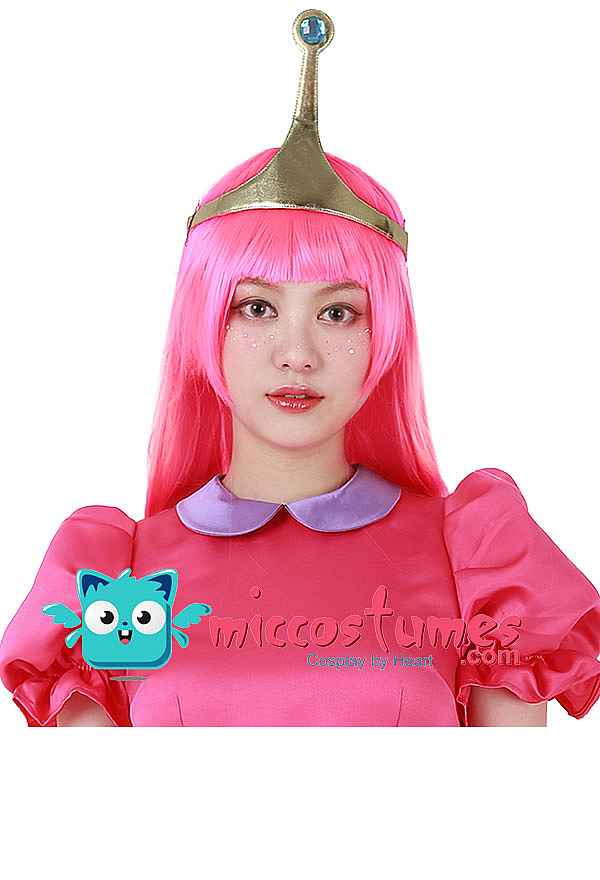 adventure time princess bubblegum dress miccostumes Young Lady Costume Pink Bubble Gum Cosplay with Crown(Pink) : Clothing, Shoes & Jewelry Marceline Cosplay Princess Bubblegum Cosplay