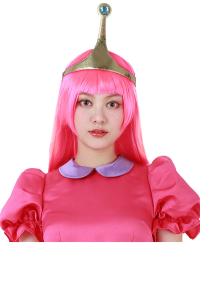 Abenteuerzeit Princess Bubblegum Long Pink Wig
