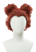 Alice in Wonderland Queen Cosplay Wig Reddish Brown Short Curly Wig