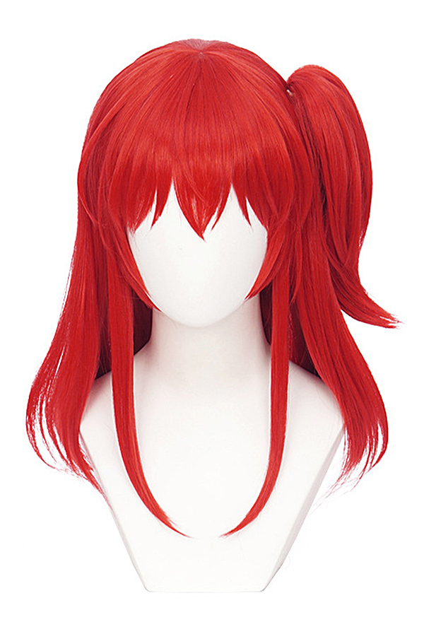 Bocchi the Rock Kita Ikuyo Cosplay Wig Long Straight Red Wig