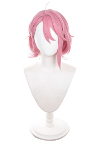 DDD Aira Shiratori Cosplay Wig Short Pink Wig
