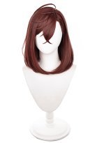 DDD Momo Ayase Cosplay Perücke Kurze Rotbraune Perücke