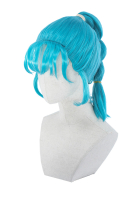 Anime Z Bulma Braid Ponytail Cosplay Wig