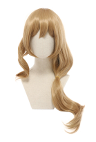 Genshin Impact Lisa Minci Brown Long Cosplay Wig