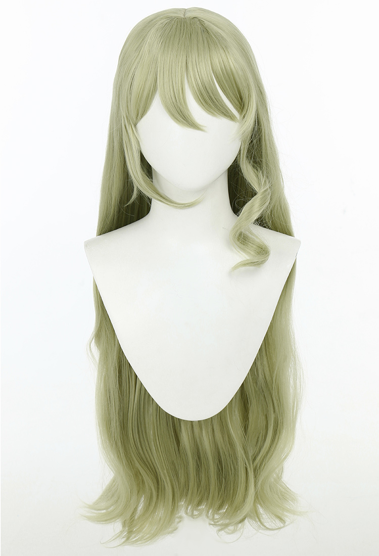 Green wig outlet long