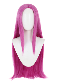 JJBA Stone Ocean Narciso Annasu Long Pink Cosplay Wig