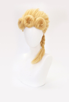 JJBA Golden Wind Giorno Giobana Blond Cosplay Perücke