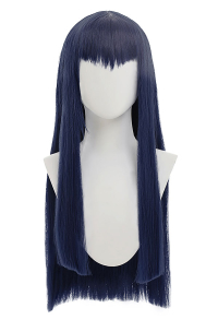 KILL la KILL Kiryuuin Satsuki Cosplay Wig Blue Long Straight Wig with Bangs
