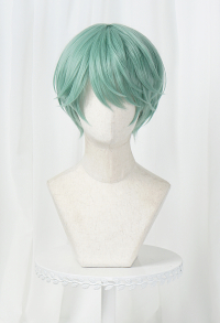 Kpop Slayers The Boys Cosplay Wig Green Short Wig Turquoise Color Wig