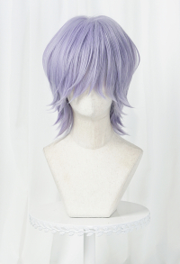 Kpop Slayers The Boys Cosplay Wig Mauve Short Wig Periwinkle Wig