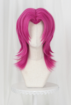 Kpop Slayers The Boys Cosplay Wig Rose Red Wolf Tail Wig Persian Pink Wig