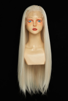 Golden Universal Straight Lace Wig Cosplay Wig
