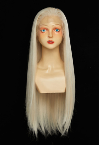 Golden Universal Straight Lace Wig Cosplay Wig