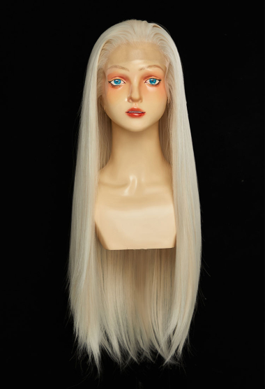 Golden Universal Straight Lace Wig Cosplay Wig