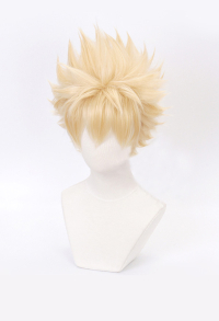 MHA Bakugou Katsuki Light Flax Cosplay Wig
