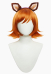 Rival Girl Doreen Cosplay Wig Short Ginger Hair Wig