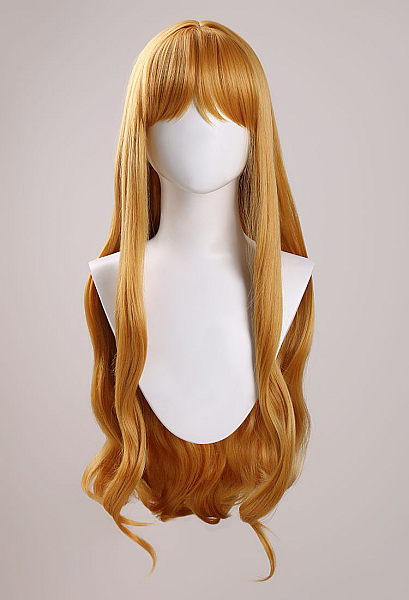 Rival Girl Super Heroine Sword Girl Classic Look Cosplay Wig Dark Blonde Wig