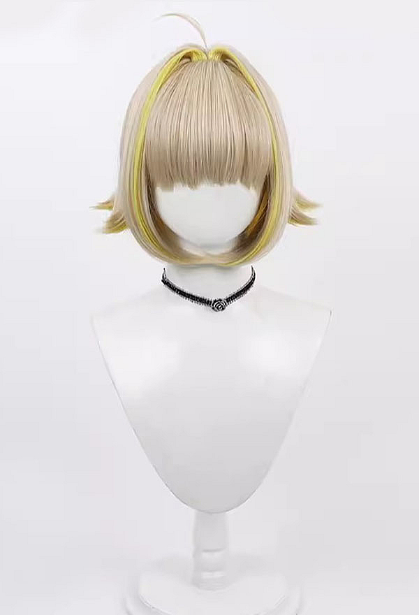 NIKKE エレグ コスプレウィッグ Elegg Cosplay Wig - Golden Short Wig Goddess of Victory: Nikke