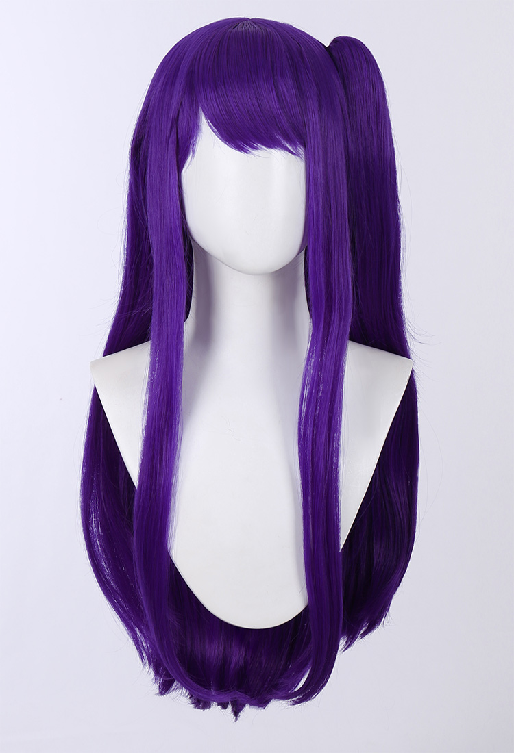 Purple shop anime wig