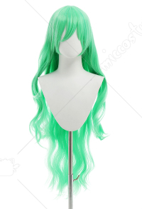 Panty & Stocking with Garterbelt Scanty Cosplay Green Long Wig