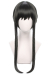 Spy House Yor Cosplay Wig Black Long Wig with Braided Bun