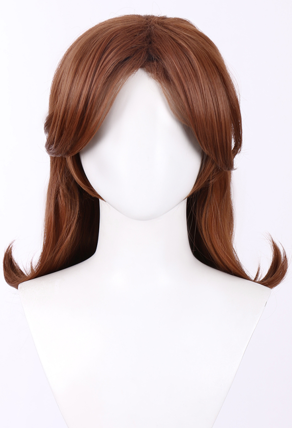 Game Daisy Short Brown Cosplay Wig