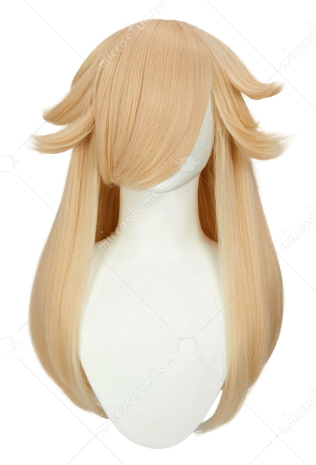 Girl Rosalina Cosplay Wig Princess Golden Wig