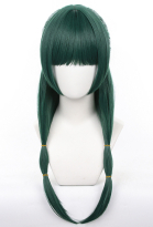 Kusuriya no Hitorigoto Neko-Neko Cosplay Perücke Dunkelgrün Perücke