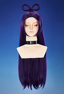 Neko-Neko Cosplay Dark Green Wig - Anime Cosplay Wig with One Bun