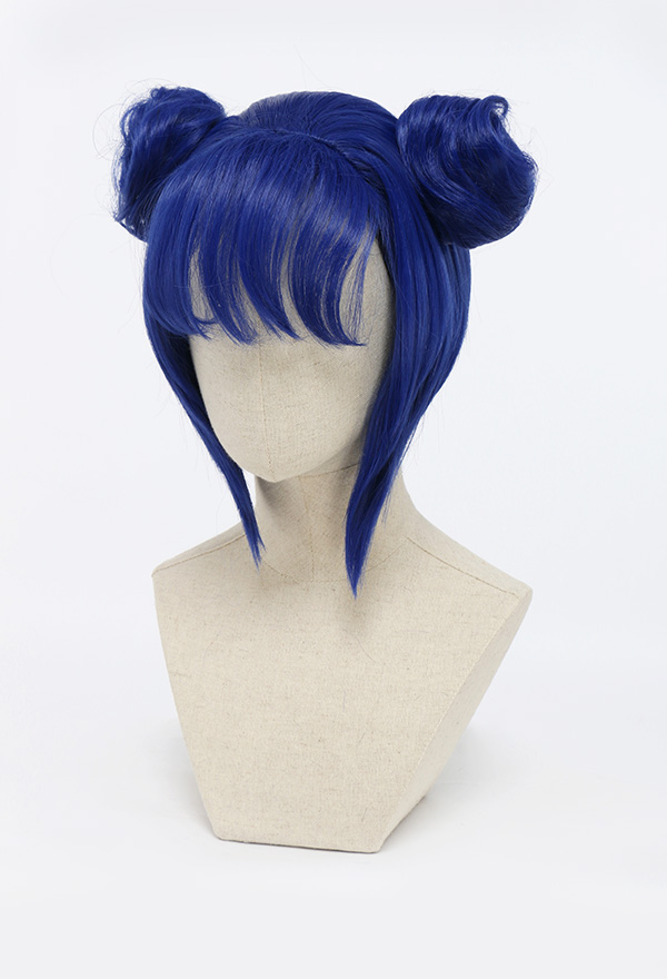Tokyo Mew Mew Cosplay - Aizawa Minto Blue Double Buns Wig | Wig