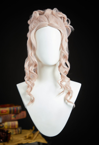 Wednesday Enid Sinclair Cosplay Wig Pink Curly Wig