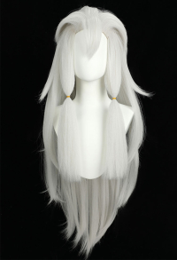 The Legend of Zelda: Tears of the Kingdom Link Cosplay Wig White Silver Wig
