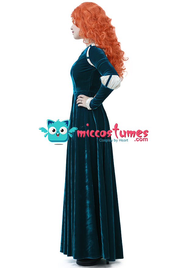 Plusgröße Merida Princess Merida Erwachsene Kleid Cosplay Kostüm