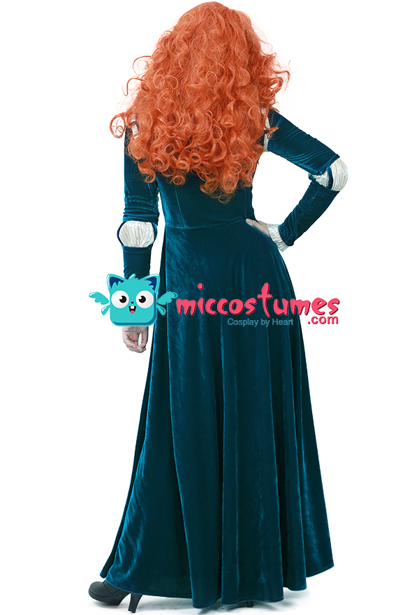 Plusgröße Merida Princess Merida Erwachsene Kleid Cosplay Kostüm