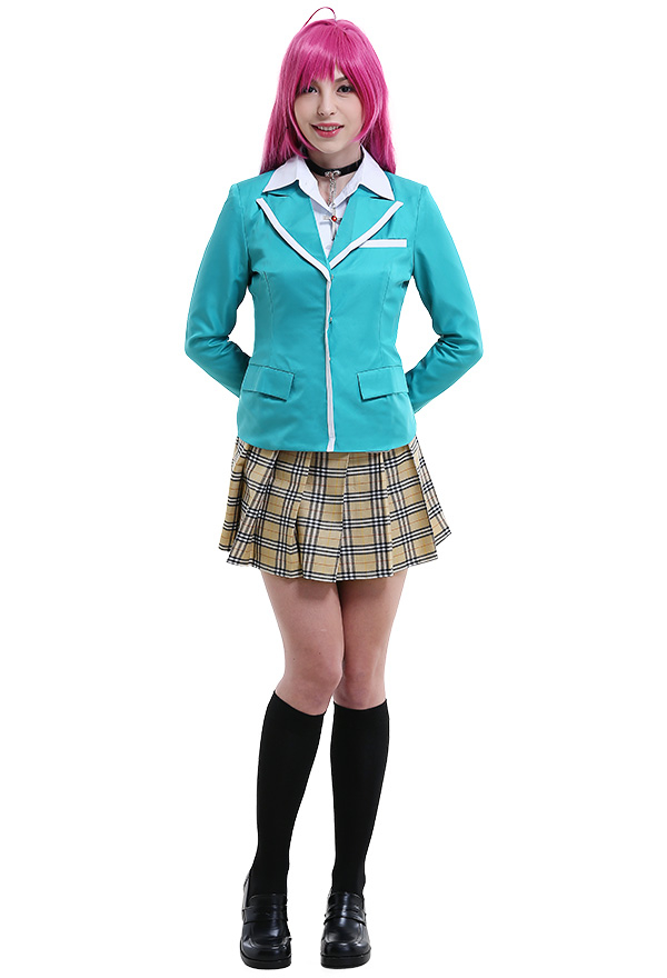 rosario vampire moka akashiya cosplay costume for sale