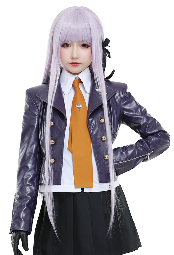 Dangan Ronpa Kirigiri Kiyouko Cosplay Wig