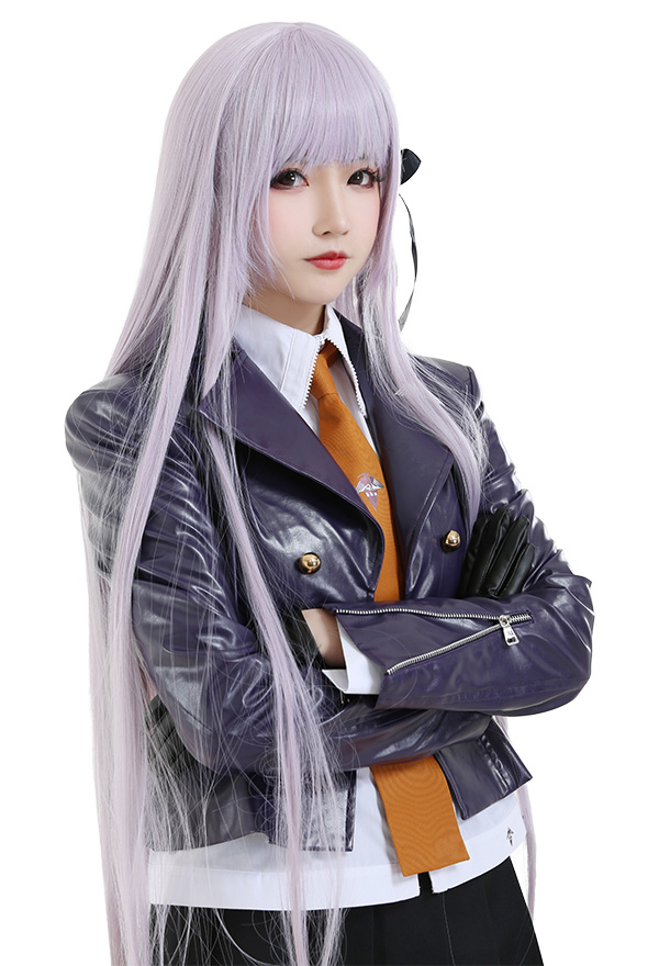 Dangan Ronpa Kirigiri Kiyouko Cosplay Wig